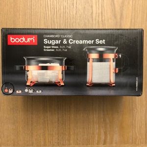 Sugar and Creamer Set